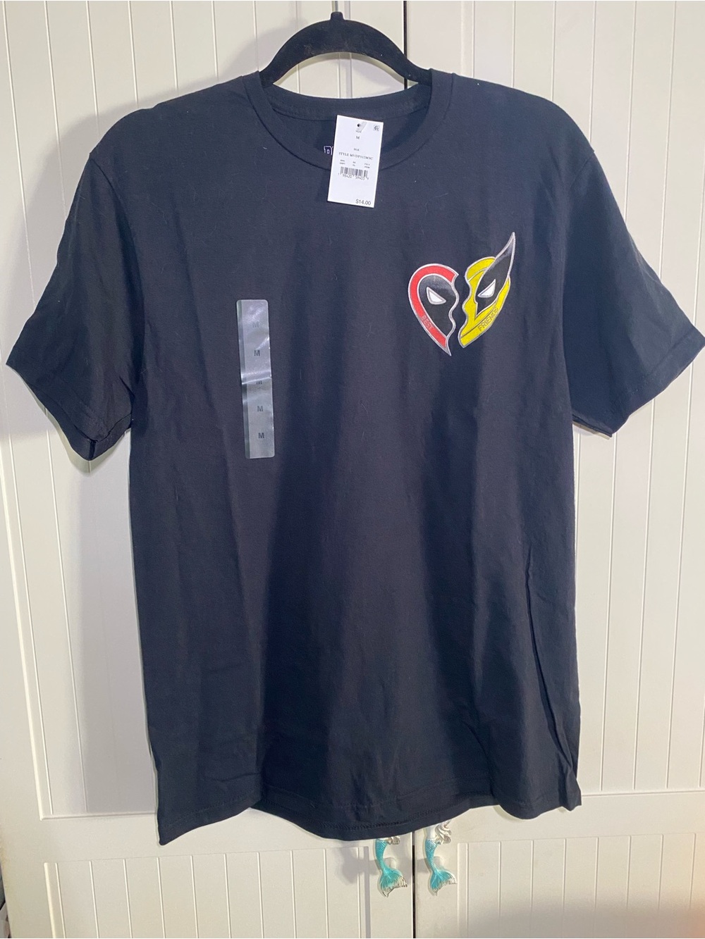 NWT Marvel Studios Deadpool & Wolverine Adult Tshirt SZ: Medium